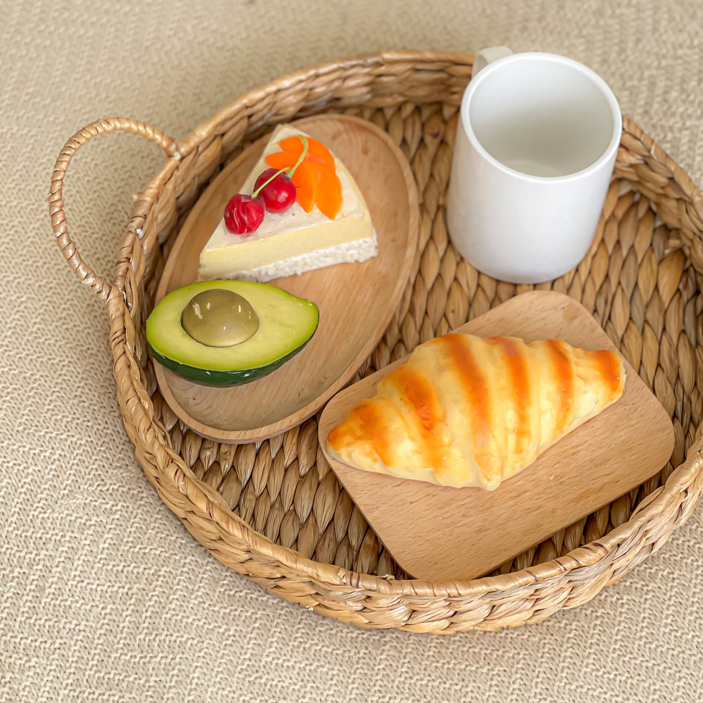 Tea cake tray for living room decoration