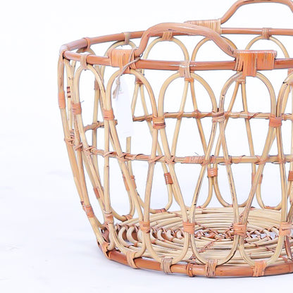 Rattan basket for clothes