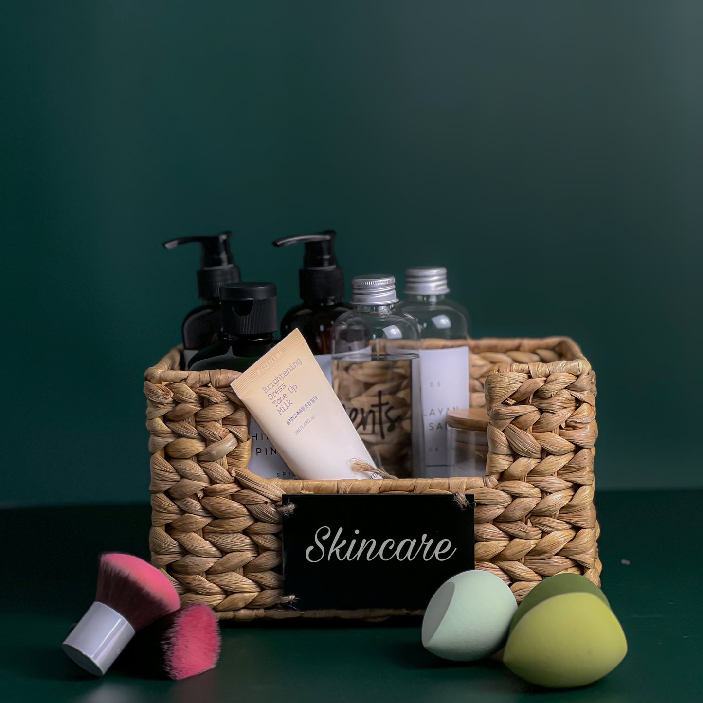 Skin care, Lotion, Makeup tray