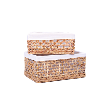 Baskets for laundry detergent and conditioner